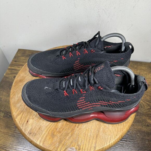 Nike Shox TL Shoes Mens Size 9.5 Black Red Running Trainers DJ4701-004 Sneakers main image 8